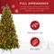 Best Choice Products Pre-Lit Pre-Decorated Holiday Spruce Christmas Tree w/ Tips, Lights, Metal Base